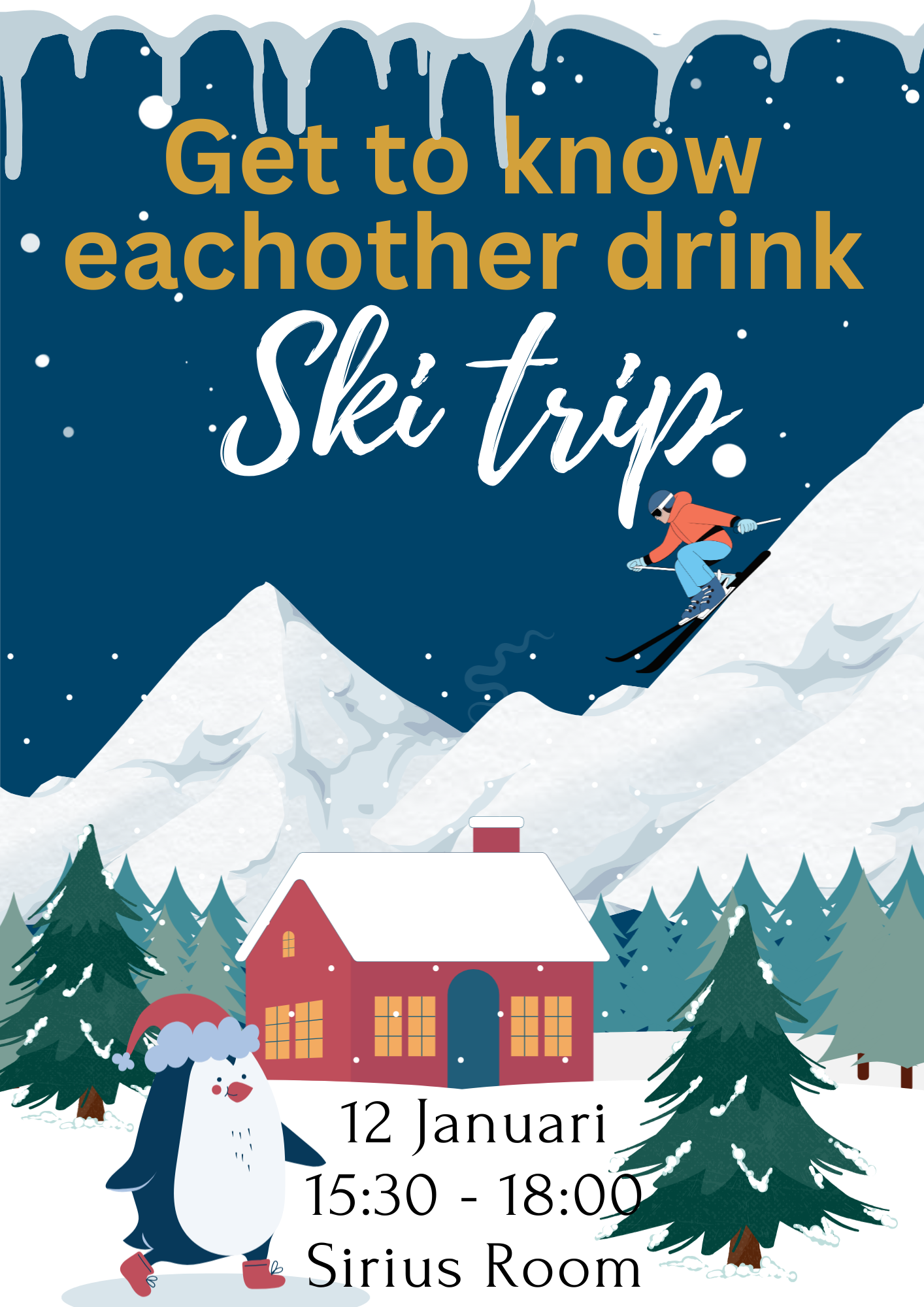 Ski-trip Kennismakingsactiviteit