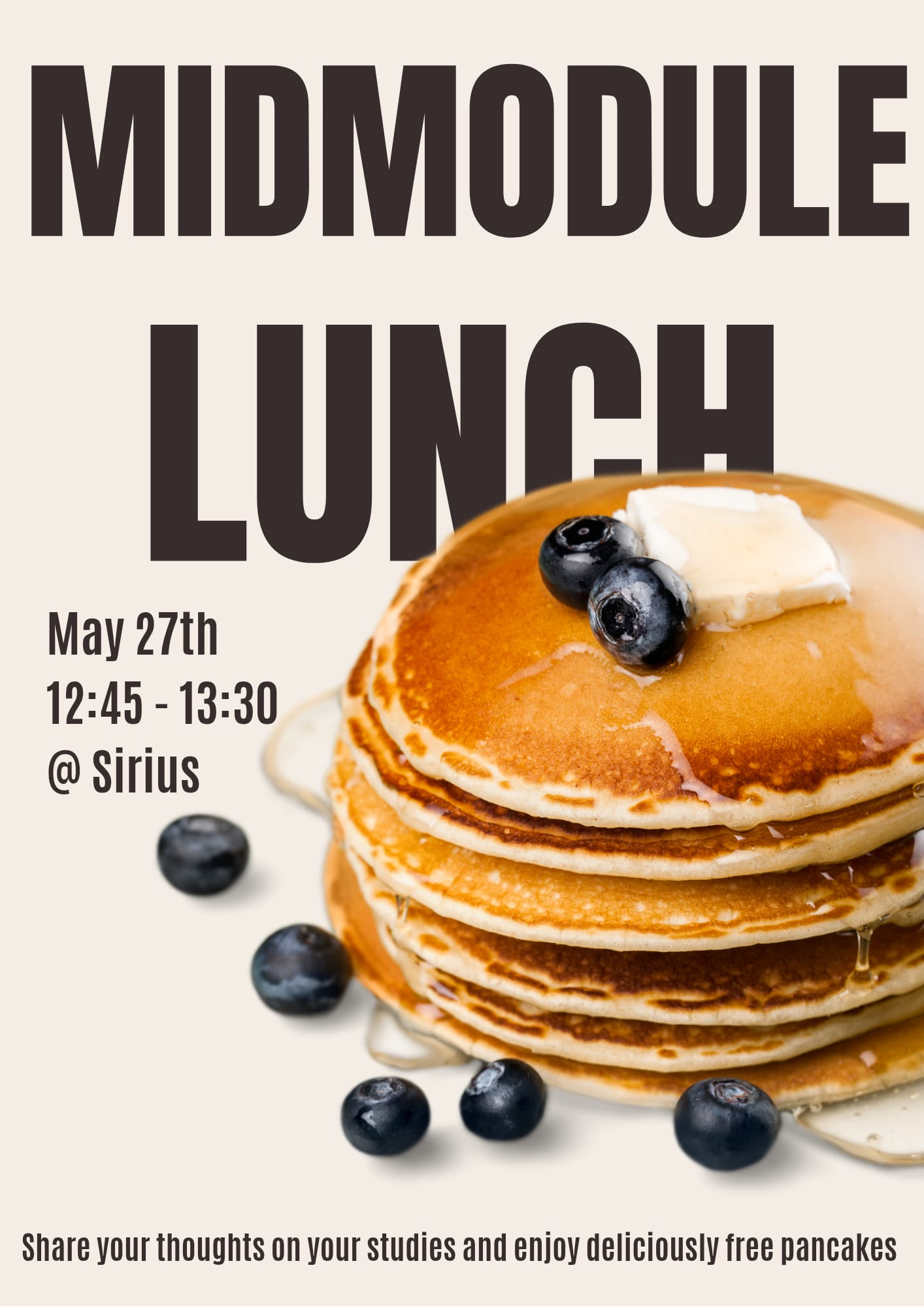Mid module lunch
