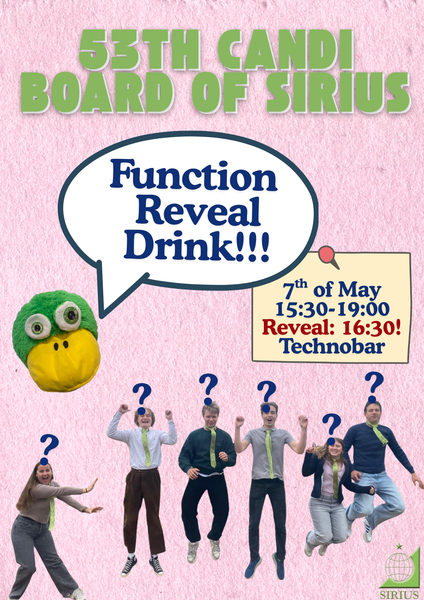 Candidate Board Function Reveal Drink
