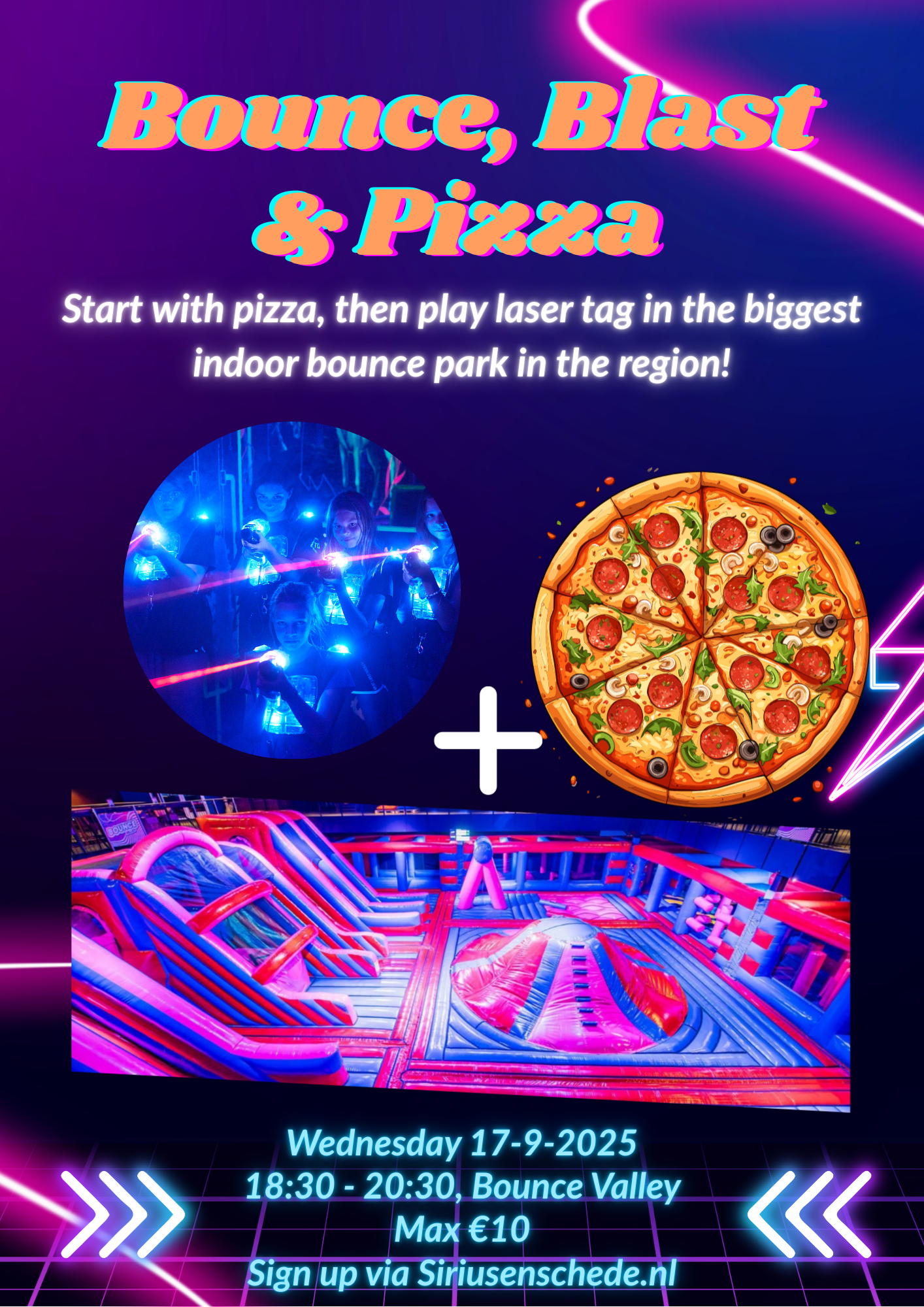 Bounce, Blast & Pizza