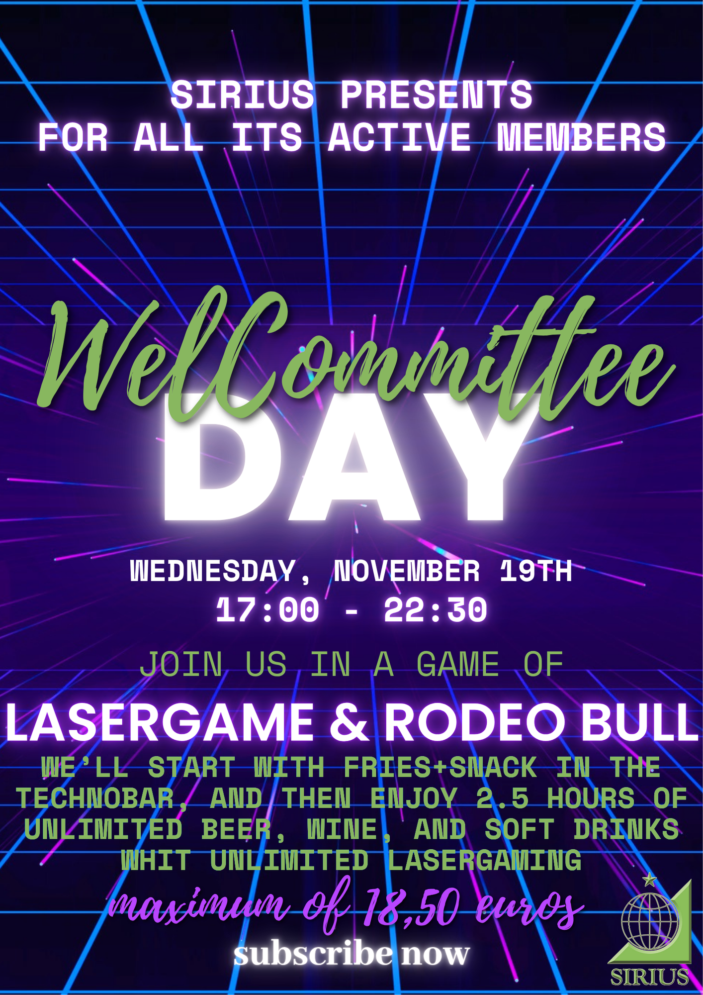 *Cancelled* Welcommitteeday