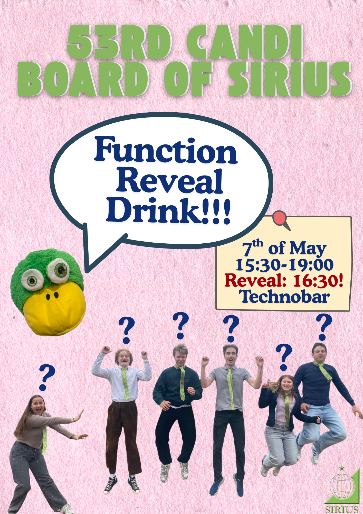Candidate Board Function Reveal Drink