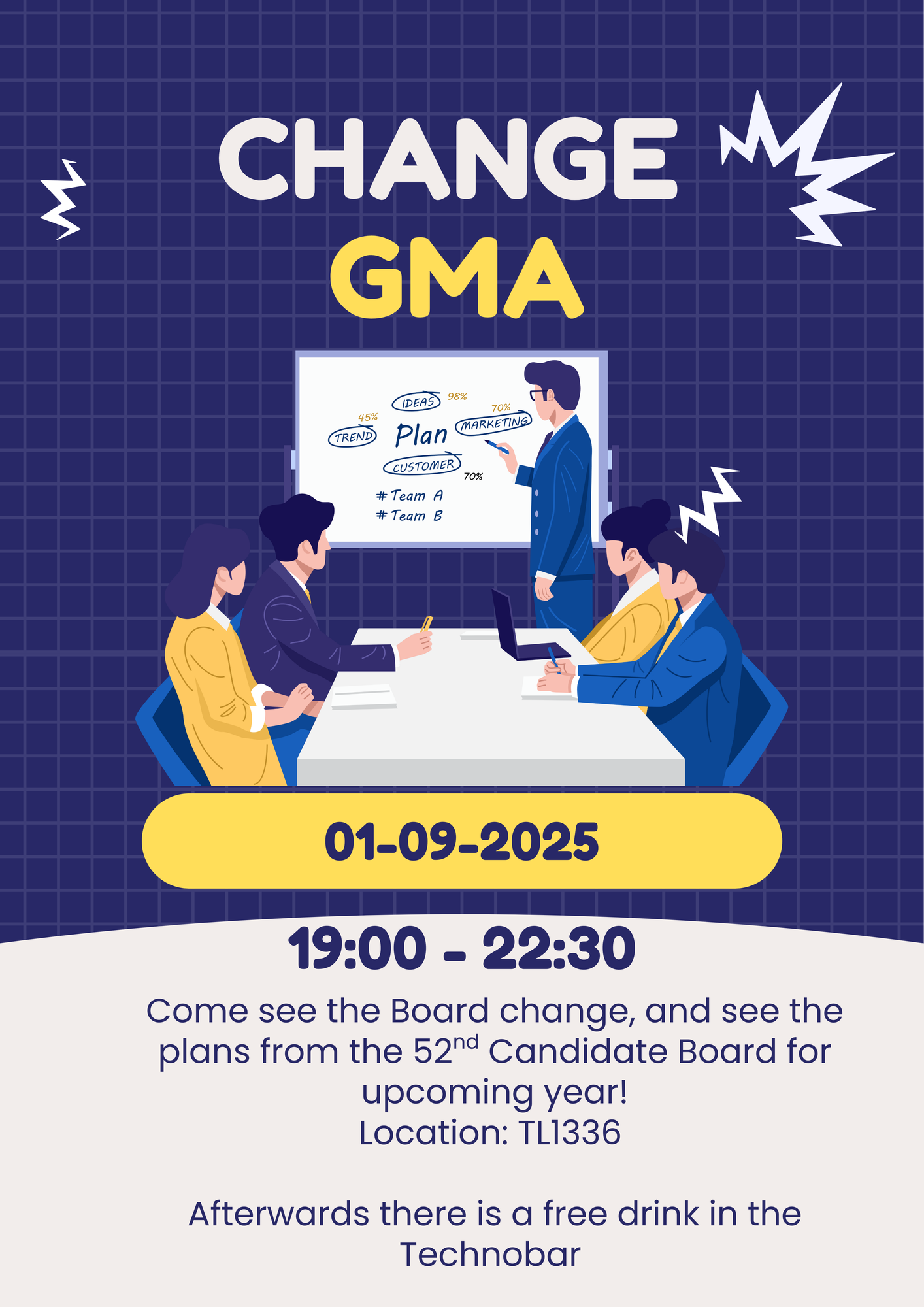 Change GMA (General Members Assembly)