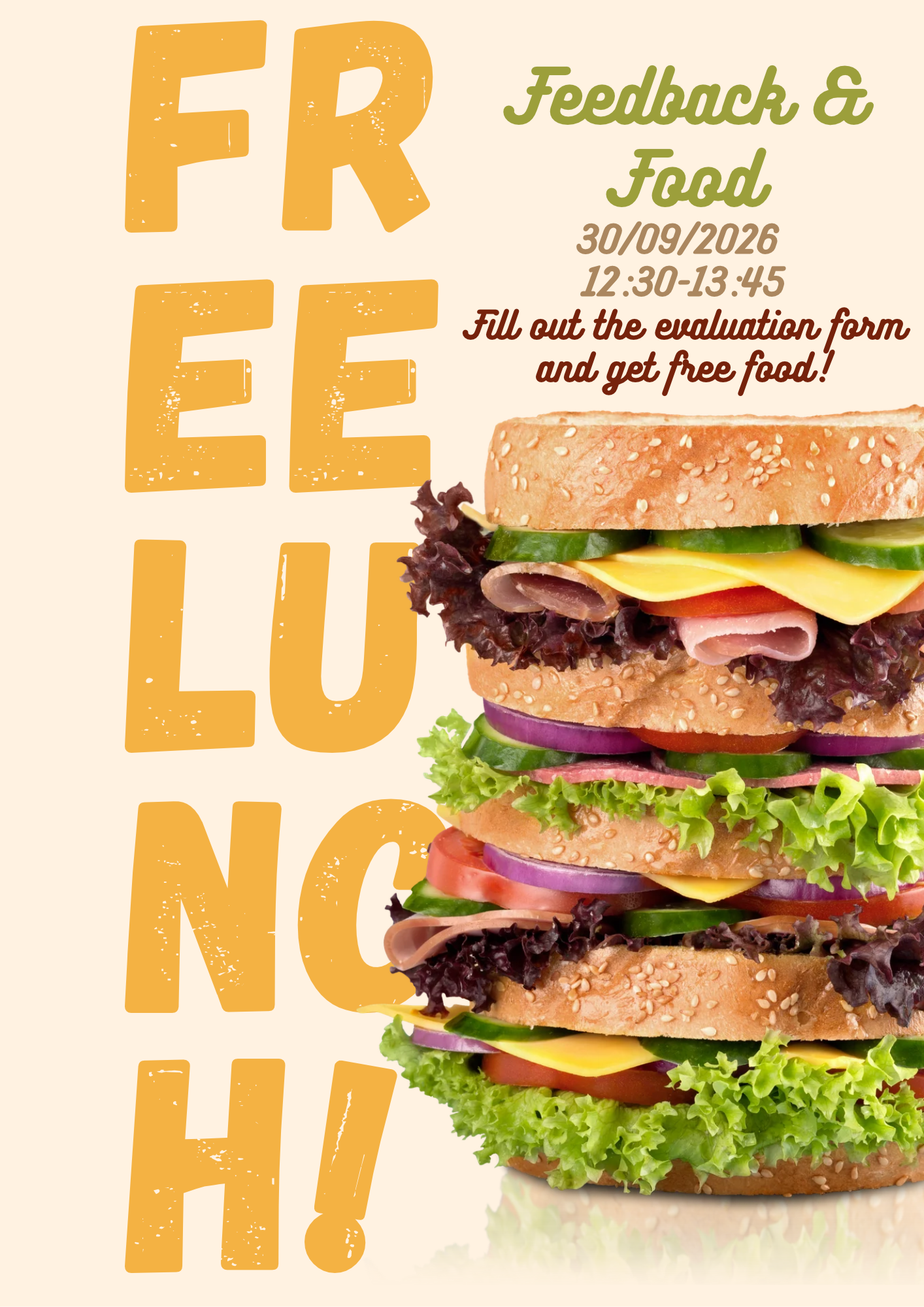 Feedback & Food