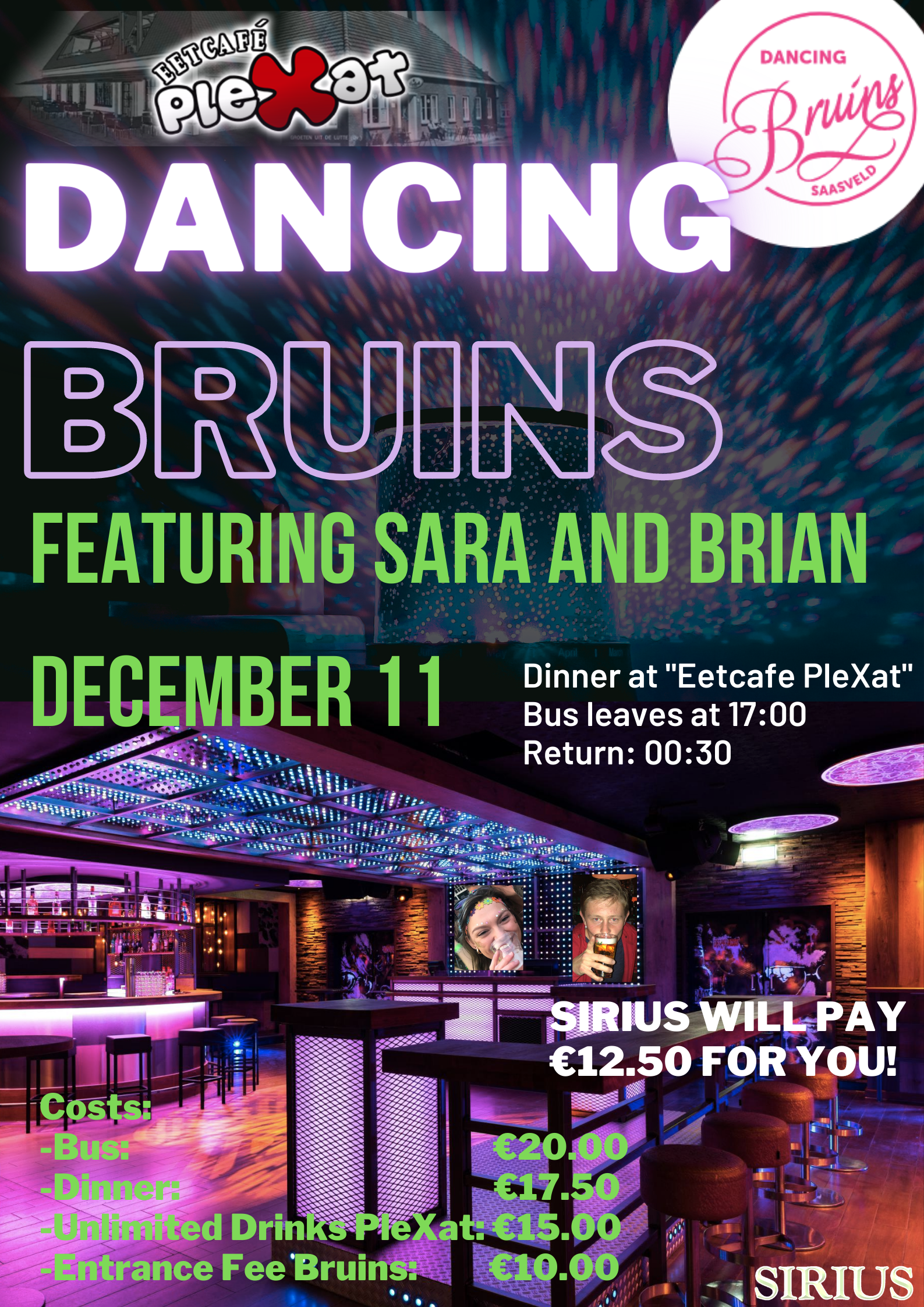 Dancing Bruins - Ft. Sara & Brian