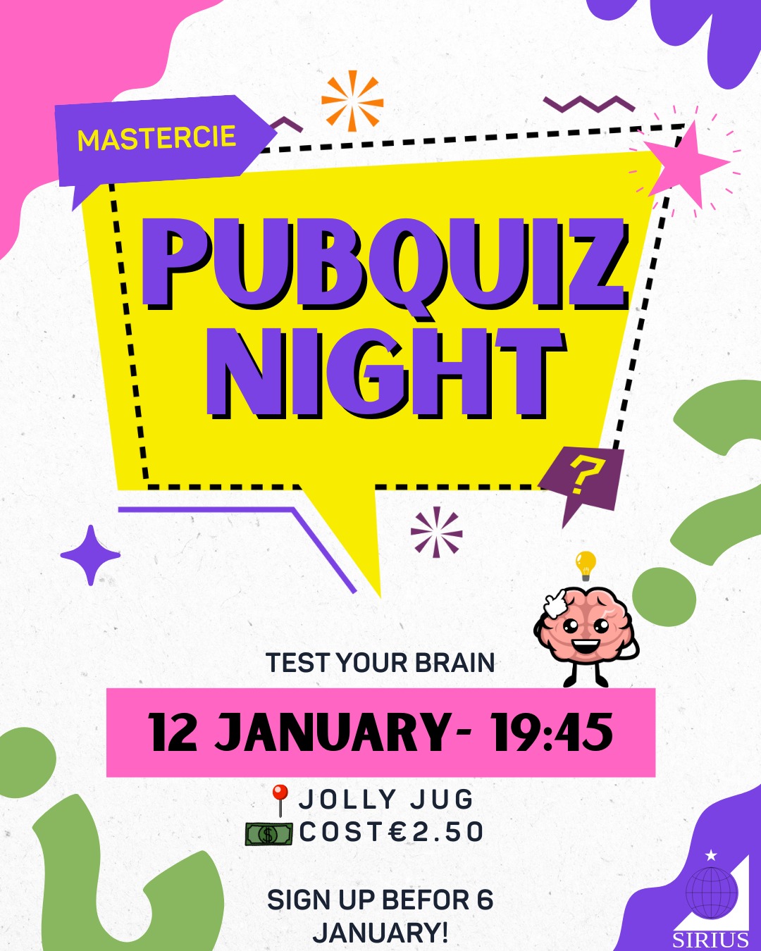 Mastermind Pubquiz 