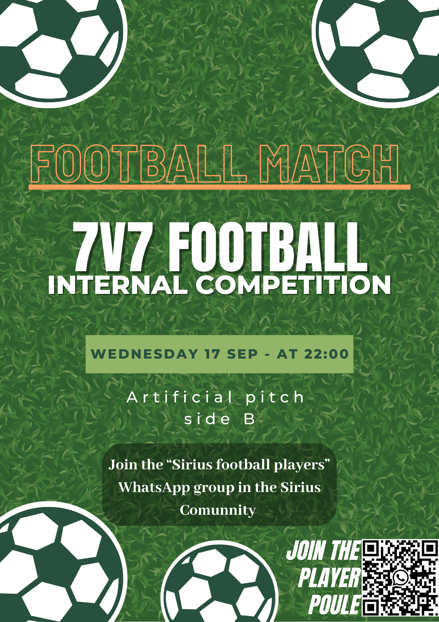 7V7 Football game