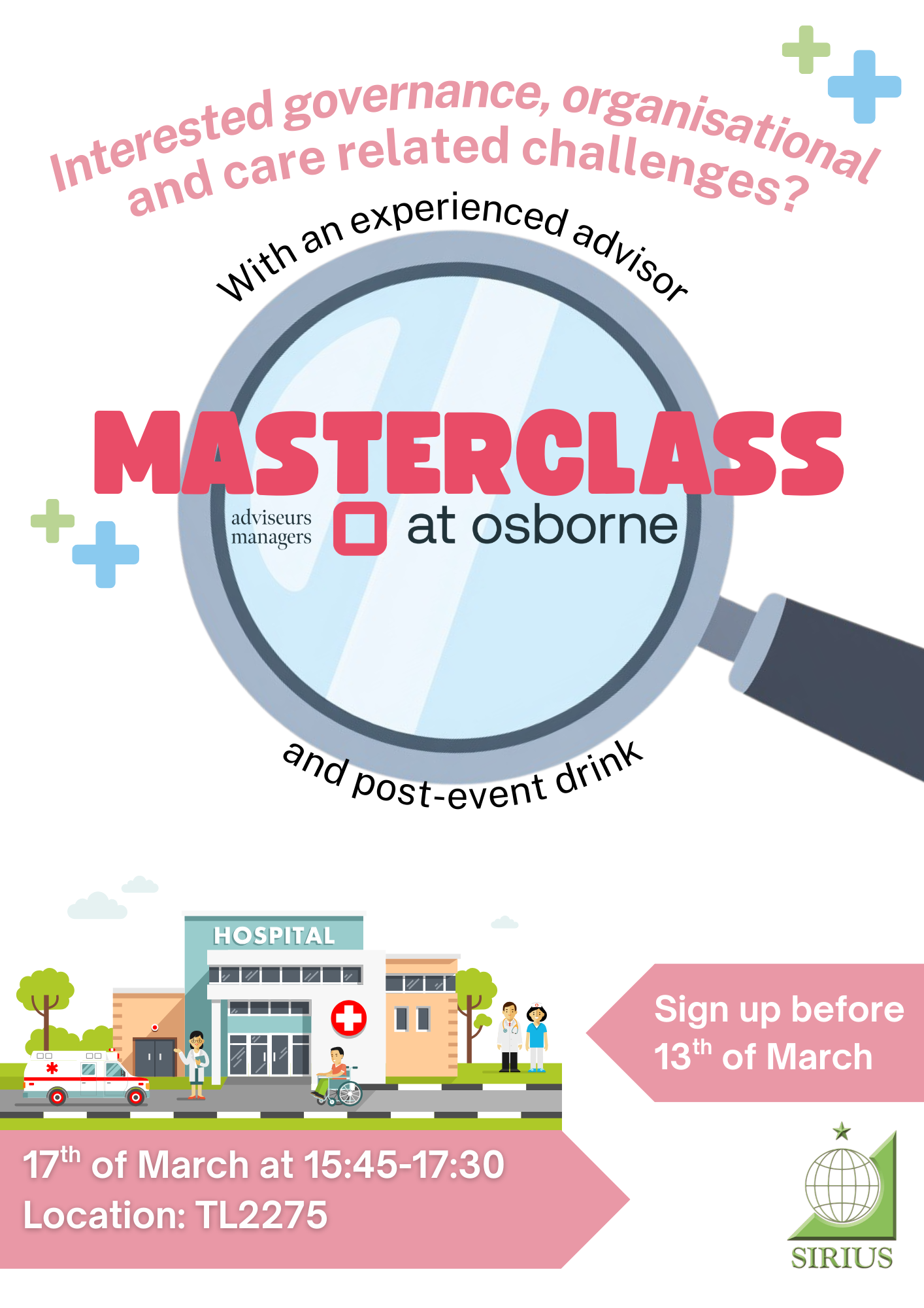 Masterclass AT Osborne (cancelled)